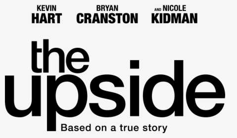 Title-treatment For The Upside - Black-and-white, HD Png Download, Free Download