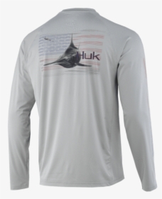 Huk American Pitch Pursuit"  Class= - Long-sleeved T-shirt, HD Png Download, Free Download