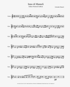 Png National Anthem Download - Forrest Gump Clarinet Sheet Music, Transparent Png, Free Download