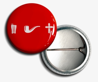 Gk Chesterton Pint Pipe Cross Button"  Class="lazyload - Benedict Of Nursia, HD Png Download, Free Download