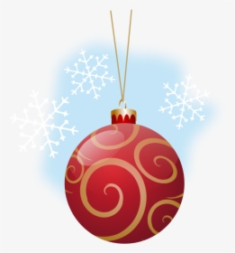 Free Christmas Ball 2 Clip Art - Christmas Ball Ball Clipart, HD Png Download, Free Download