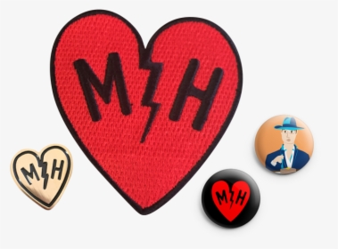 Button & Patch Bundle - Heart, HD Png Download, Free Download