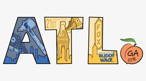 To Our Buddy Walk - Atl T Shirts, HD Png Download, Free Download