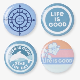 Beach Button Pack Positive 4-pins Pack - Philips Dvdr3575h, HD Png Download, Free Download