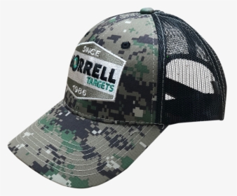 Morrell Targets Digital Camo Green Structured Hat - Baseball Cap, HD Png Download, Free Download