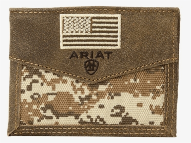 Ariat Patriot Digital Camo Flag Bifold Wallet - Cross-stitch, HD Png Download, Free Download