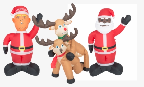 Costume Agent Inflatable Airblown Indoor And Outdoor - Humping Reindeer Inflatable, HD Png Download, Free Download