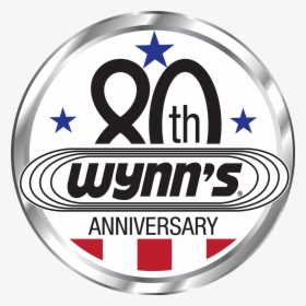 80th Anniversary Logo - Logo Wynn's, HD Png Download, Free Download