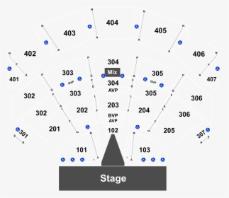 Seating Chart Park Theater Las Vegas, HD Png Download, Free Download