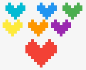 Heart Pixel Icon, HD Png Download, Free Download