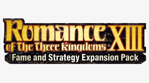Romance Of The Three Kingdoms Xiii Fame Strategy Logo, HD Png Download, Free Download
