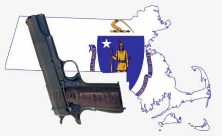 Massachusetts Compliant - Massachusetts State Flag In The Shape, HD Png Download, Free Download