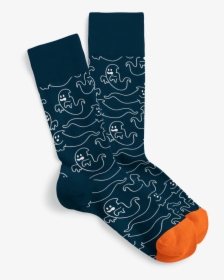 Spooky Halloween Sock"  Class="lazyload Lazyload Fade - Sock, HD Png Download, Free Download