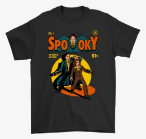 Spooky X Files Comic, HD Png Download, Free Download