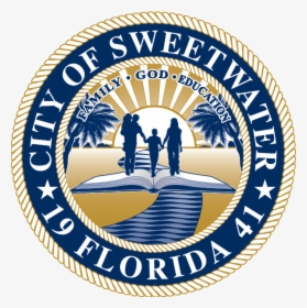 Seal Of Sweetwater, Miami-dade County, Florida - City Of Sweetwater Florida, HD Png Download, Free Download