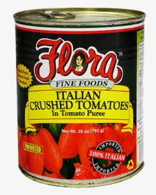 Italian Tomatoes Crushed - Flora Foods, HD Png Download, Free Download