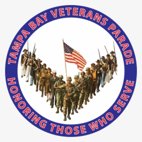 Tampa Bay Veterans Parade, HD Png Download, Free Download