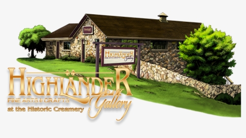 The Highlander Gallery - Cottage, HD Png Download, Free Download