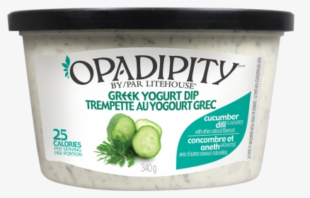 Litehouse Opadipity Cucumber Dill Flavoured Greek Yogurt - Cucumber Dill Greek Yogurt Dip, HD Png Download, Free Download