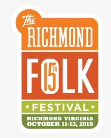 Rff 15th Final Cropped - Richmond Folk Festival 2019, HD Png Download, Free Download