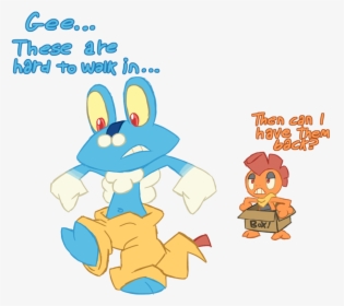 Http - //goronic - Tumblr - Froakie And Scrafty Edit - Pokemon Scrafty Diaper, HD Png Download, Free Download