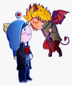 Youth Pastor Craig And Imp Tweek Because I Love Them  - Cartoon, HD Png Download, Free Download