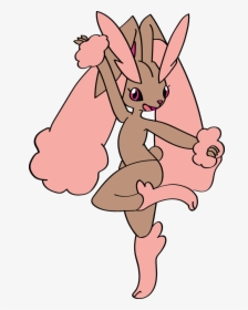 Dawn Into Shiny Lopunny With Sem - Shiny Lopunny, HD Png Download, Free Download