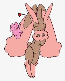 Dawn Into Shiny Lopunny With Sem - Pokemon Shiny Lopunny, HD Png Download, Free Download
