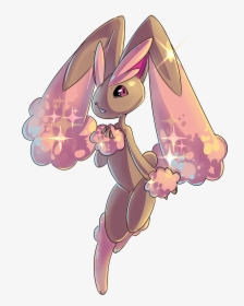 Shiny Lopunny Art, HD Png Download, Free Download