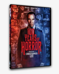 100 Years Of Horror Christopher Lee Dvd Label, HD Png Download, Free Download