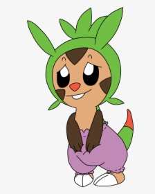 [ink, By Boredomwithfriends] Chespin"s Bloomers - Cartoon, HD Png Download, Free Download