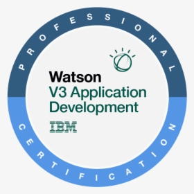 Watson Certification Badge - Circle, HD Png Download, Free Download