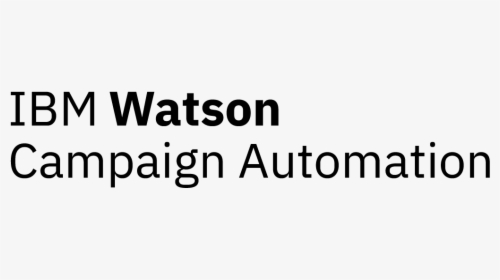 Ibm Watson Campaign Automation Logo, HD Png Download, Free Download