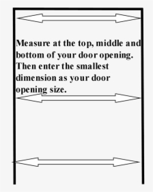 How To Measure Your Door Opening - Louis Armstrong, HD Png Download, Free Download