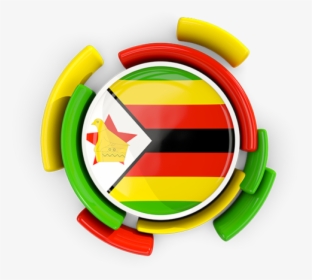 Round Flag With Pattern - Round Ghana Flag Png, Transparent Png, Free Download