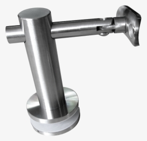 316 Stainless Steel Glass Mount Handrail Bracket - Handrail, HD Png Download, Free Download