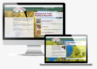 Ridgewood Tree Case Study - Website, HD Png Download, Free Download
