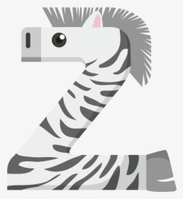 Z Letter Animal Theme , Transparent Cartoons - Illustration, HD Png Download, Free Download