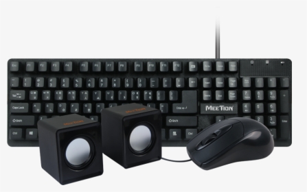 Keyboard, Mouse And Speaker 3 In 1 Combo - Lenovo Preferred Pro Ii Usb Keyboard, HD Png Download, Free Download