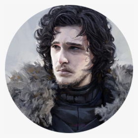 Portrait Jon Snow Art Commission Game Of Thrones - Jon Snow Game Of Thrones, HD Png Download, Free Download
