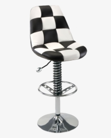 Black And White Checkered Bar Stools, HD Png Download, Free Download