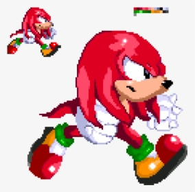 Knuckles The Echidna Sprite, HD Png Download, Free Download