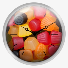 Candy Background - Wall Clock, HD Png Download, Free Download