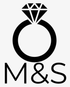 M&s-logo - Engagement Ring Silhouette, HD Png Download, Free Download