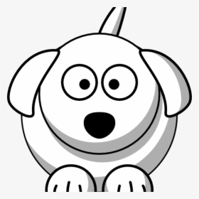 Jpg Library Download Cute Dog Clipart Black And White - Puppy Dog Face Clipart, HD Png Download, Free Download