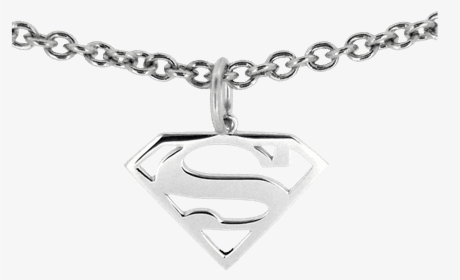 Superman Silver Necklace, HD Png Download, Free Download