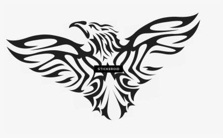Eagle,black And Decal,illustration - Assassin's Creed Eagle Symbol, HD Png Download, Free Download