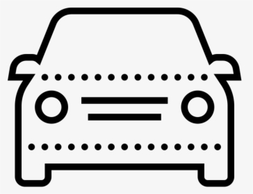Car Icon - White Car Icons Png, Transparent Png, Free Download