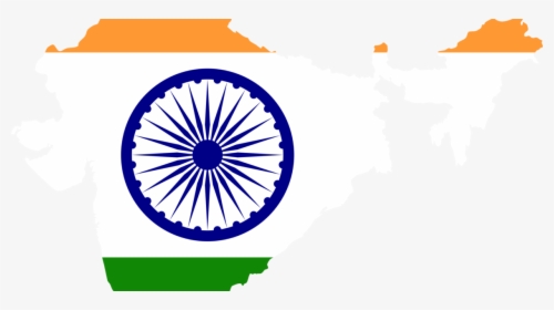 India Map Flag - Ashok Chakra Cdr File, HD Png Download, Free Download