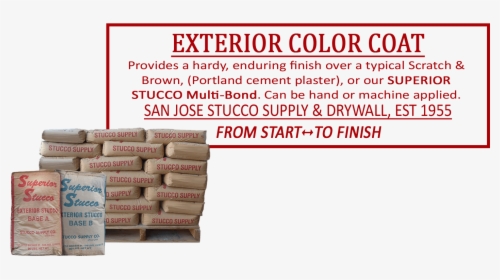 Stucco Exterior Color Coat - Box, HD Png Download, Free Download